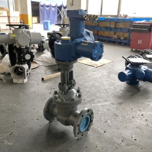 礦用電動(dòng)閥門MKZ941H-40 DN150防爆（礦山、冶